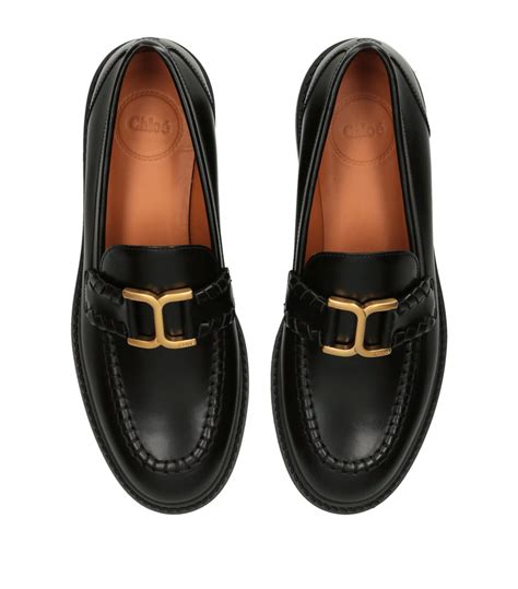 chloé loafers for women